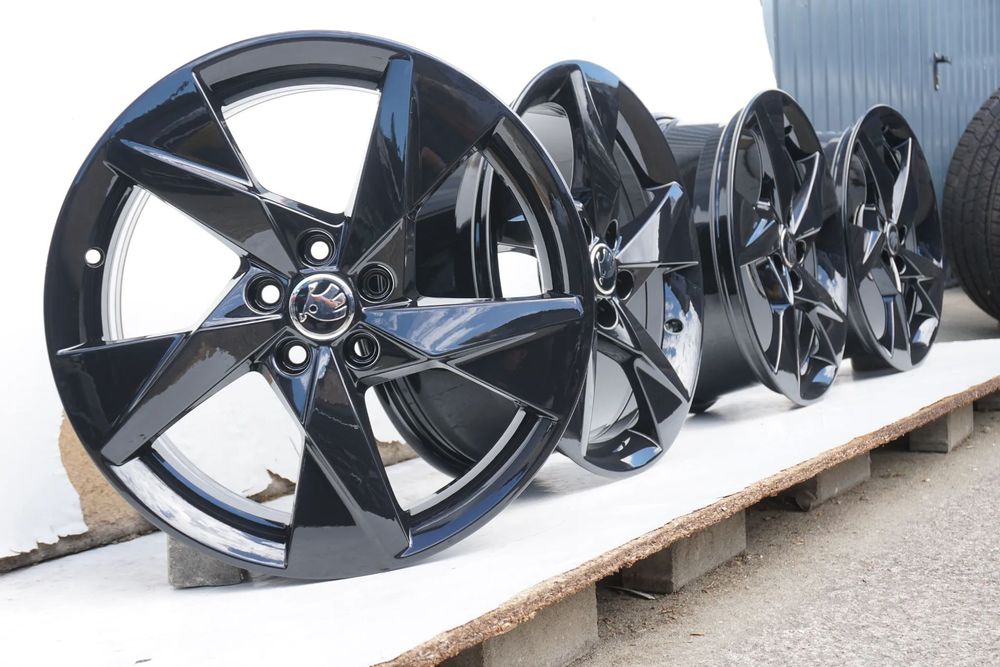 Skoda 5x100 17 6,5J et40 stan bdb