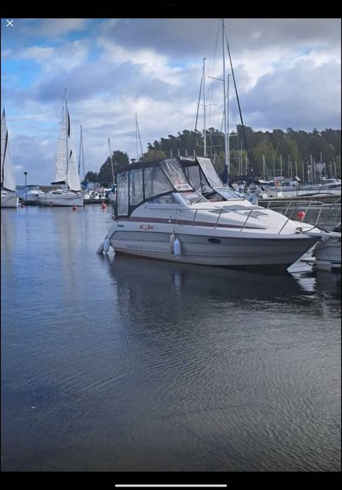 Sprzedam Łódź, houseboat MAXUM 2550 + laweta dwóosiowa