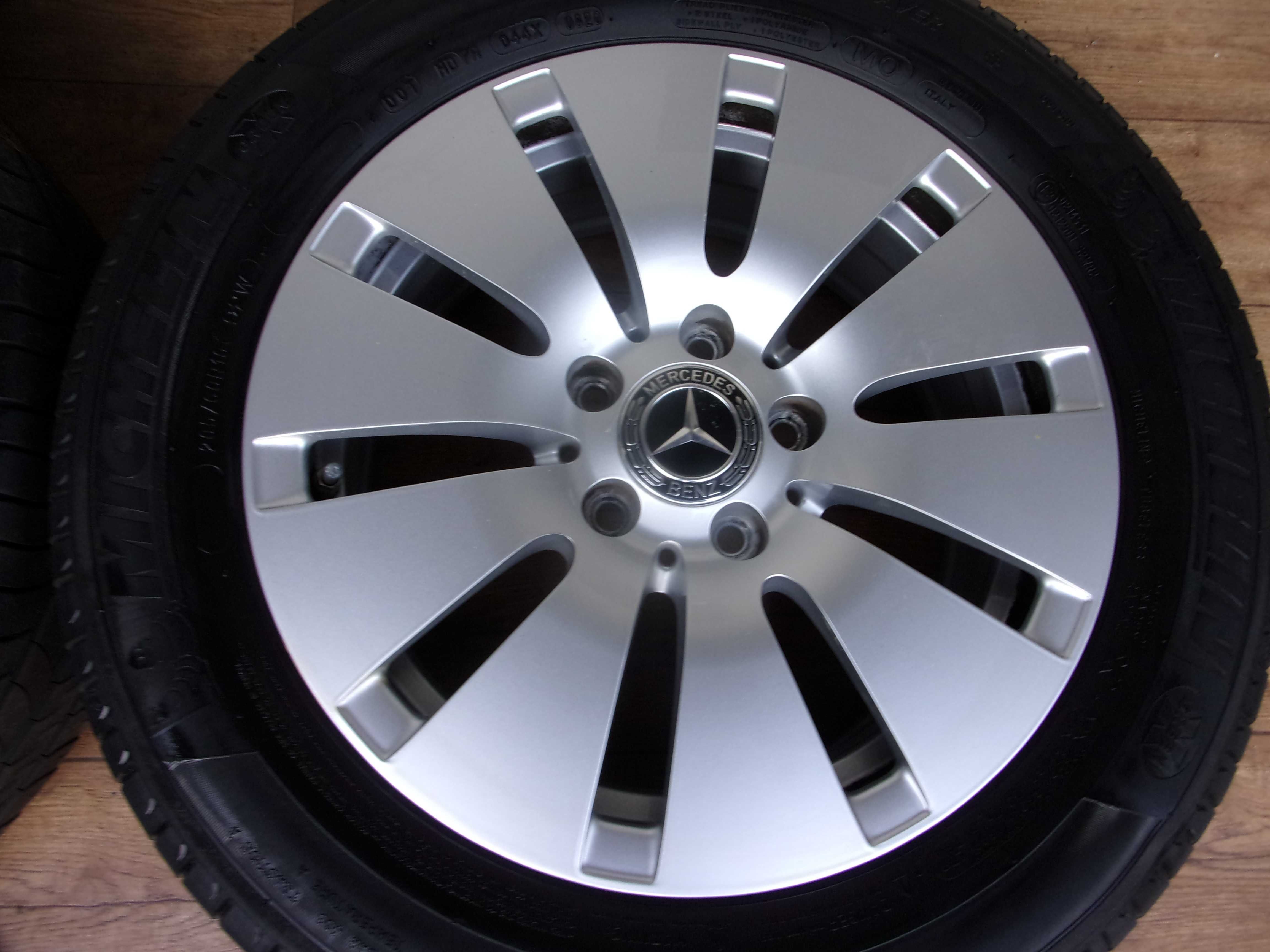 Felgi Mercedes A B C CLA VW Skoda Seat Audi 16 5x112 ET 38 czujniki!