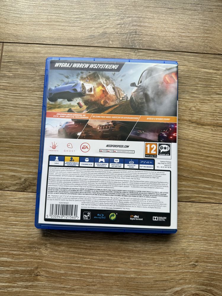 Gra Need For Speed Payback PL Polska Wersja NFS PlayStation 4 Ps4 Ps5