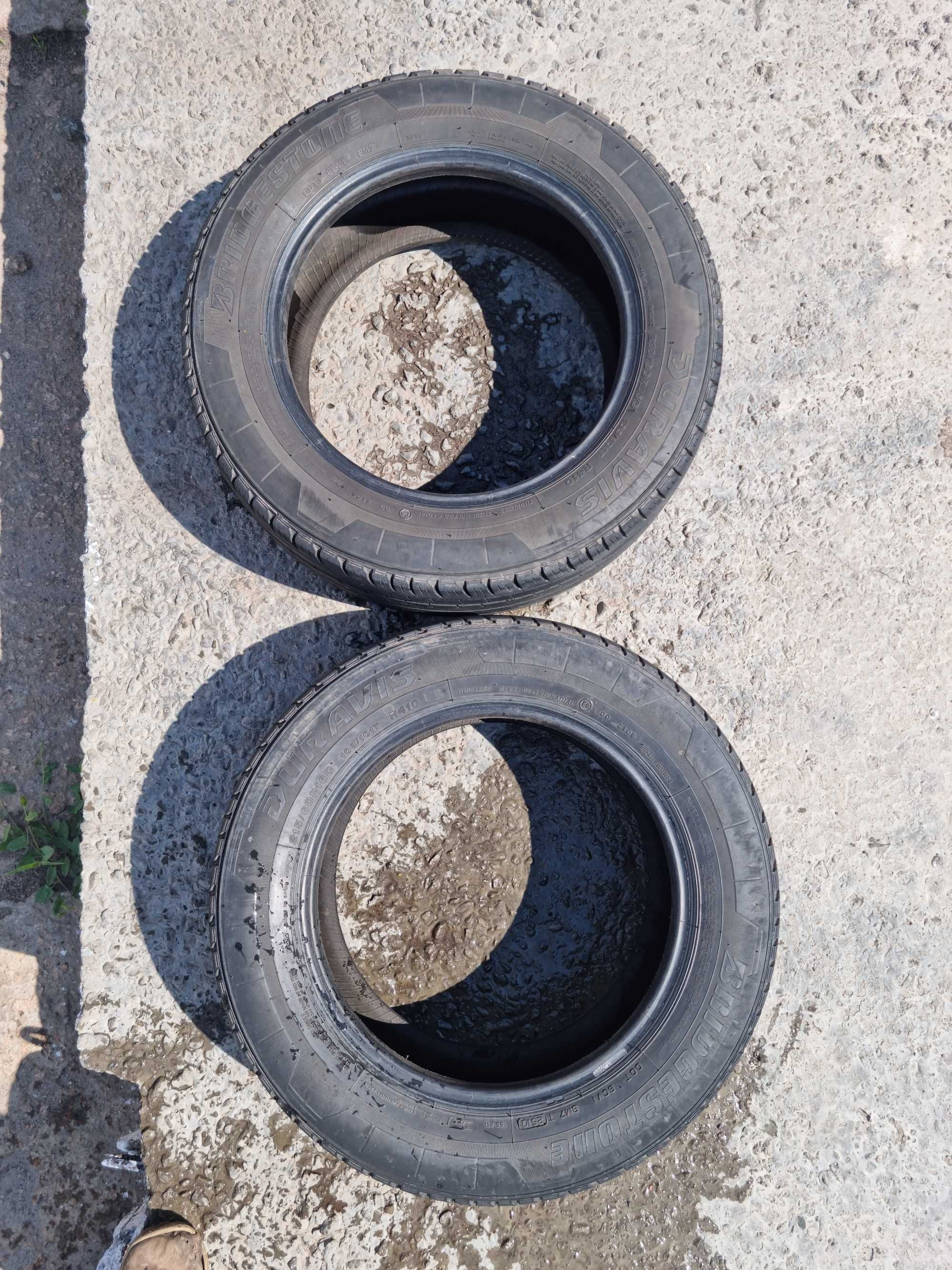 Резина  Bridgestone Duravis 215/60R16C