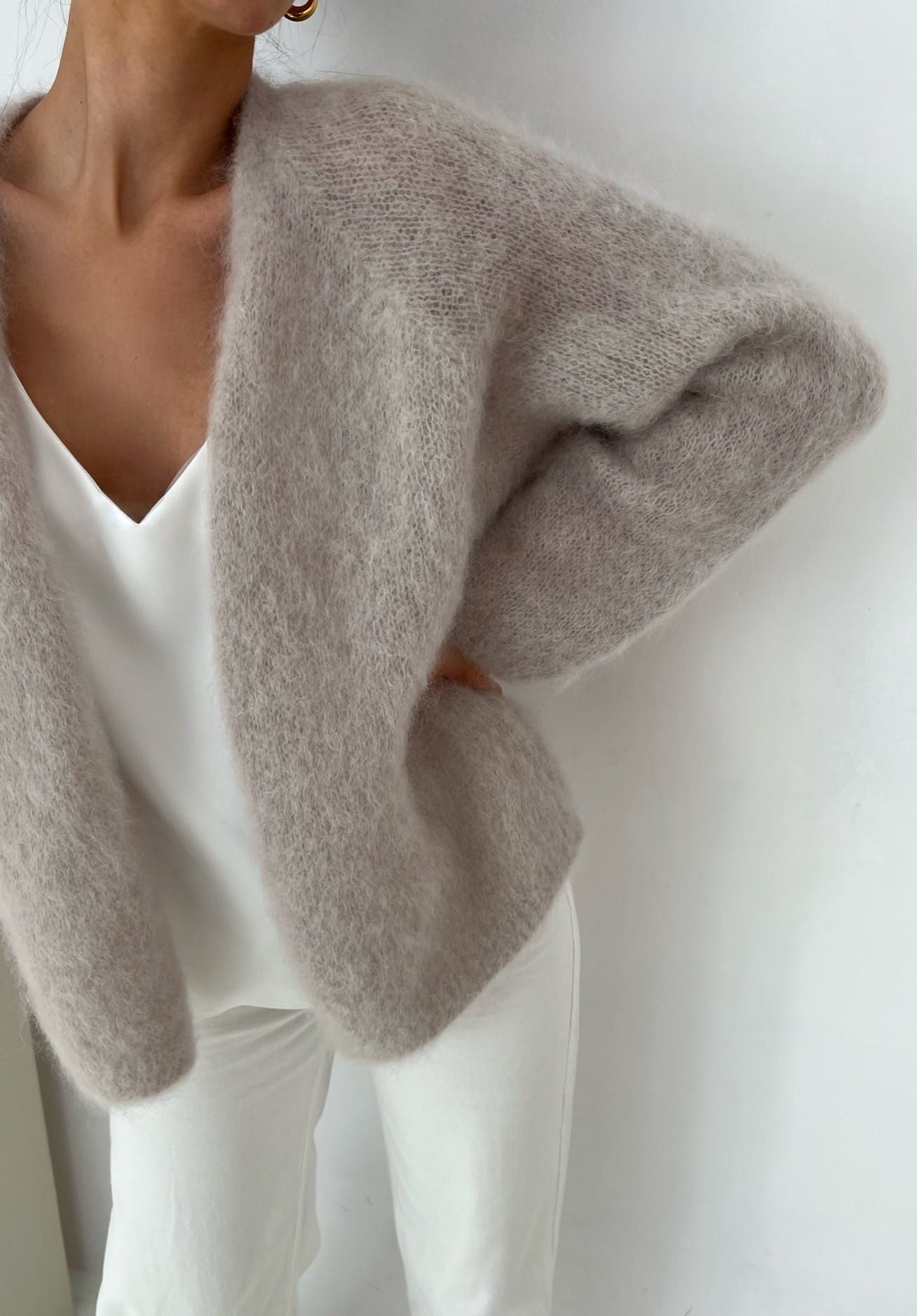 Premium  ! Kardigan / sweter 81 % kid moher  !