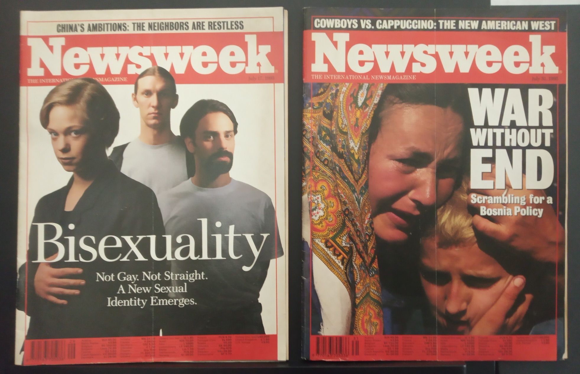 Revistas: Play Magazine, Gadget, FotoChoque, Stuff, BGamer, Newsweek,