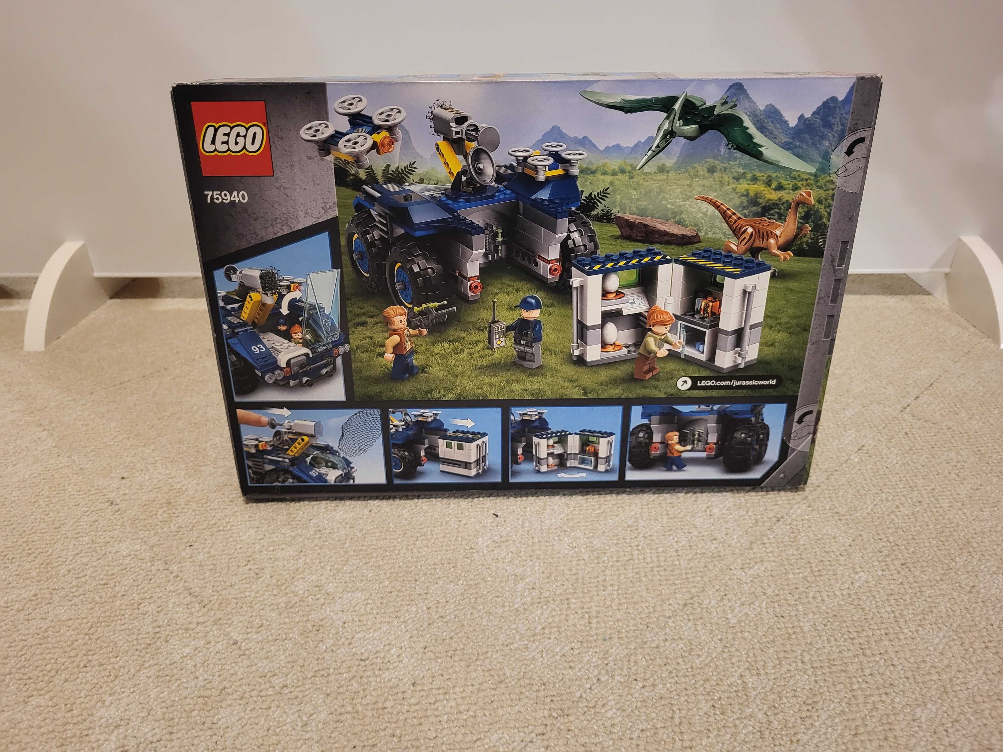 LEGO 75940 Jurassic World Gallimim i pteranodon: ucieczka