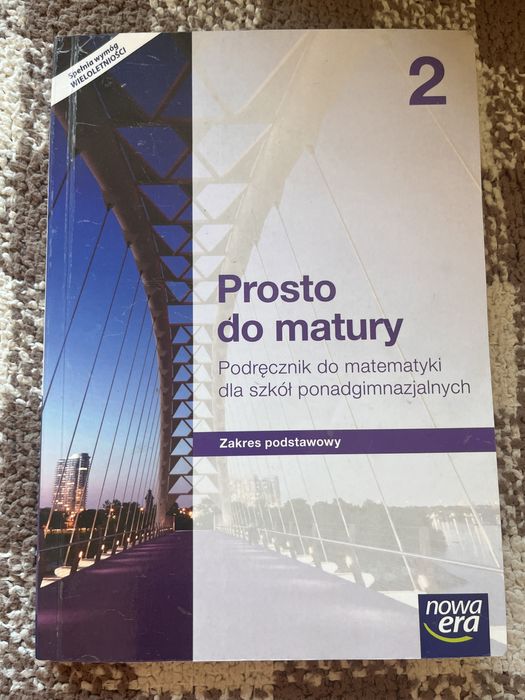 Prosto do matury, klasa 2, zakres podatawowy