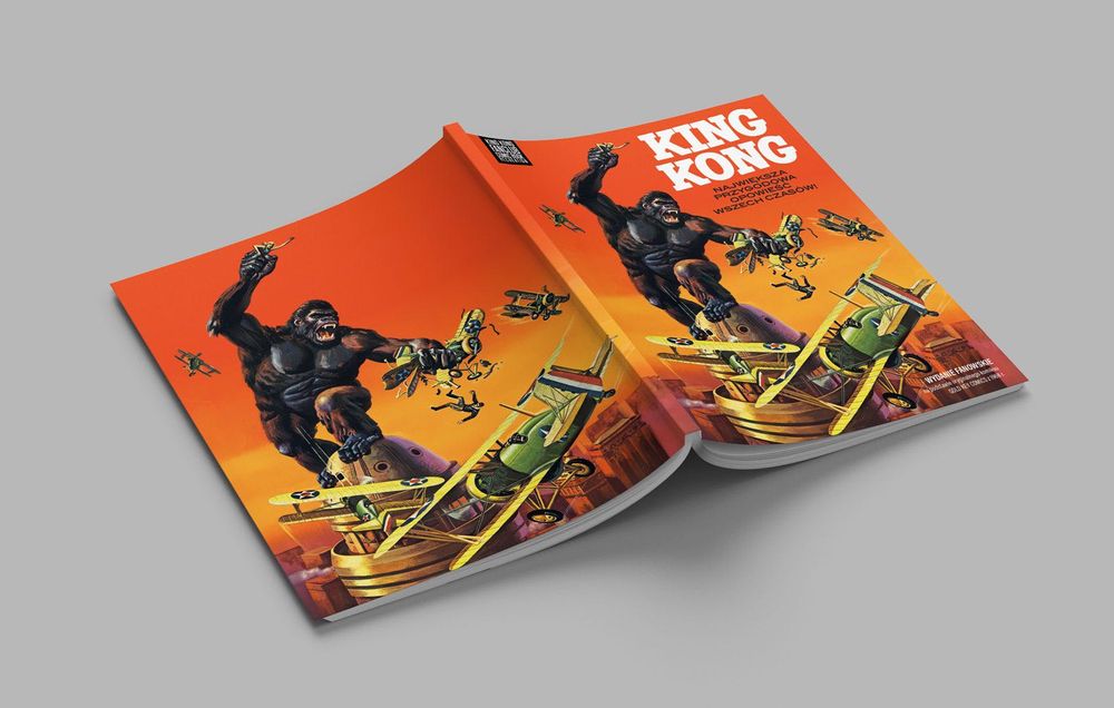 King Kong. Komiks, wydanie fanowskie. Wersja polska. Nowy. Unikat!