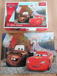 Puzzle Trefl Cars Disney 30 elementów 3+, samochody