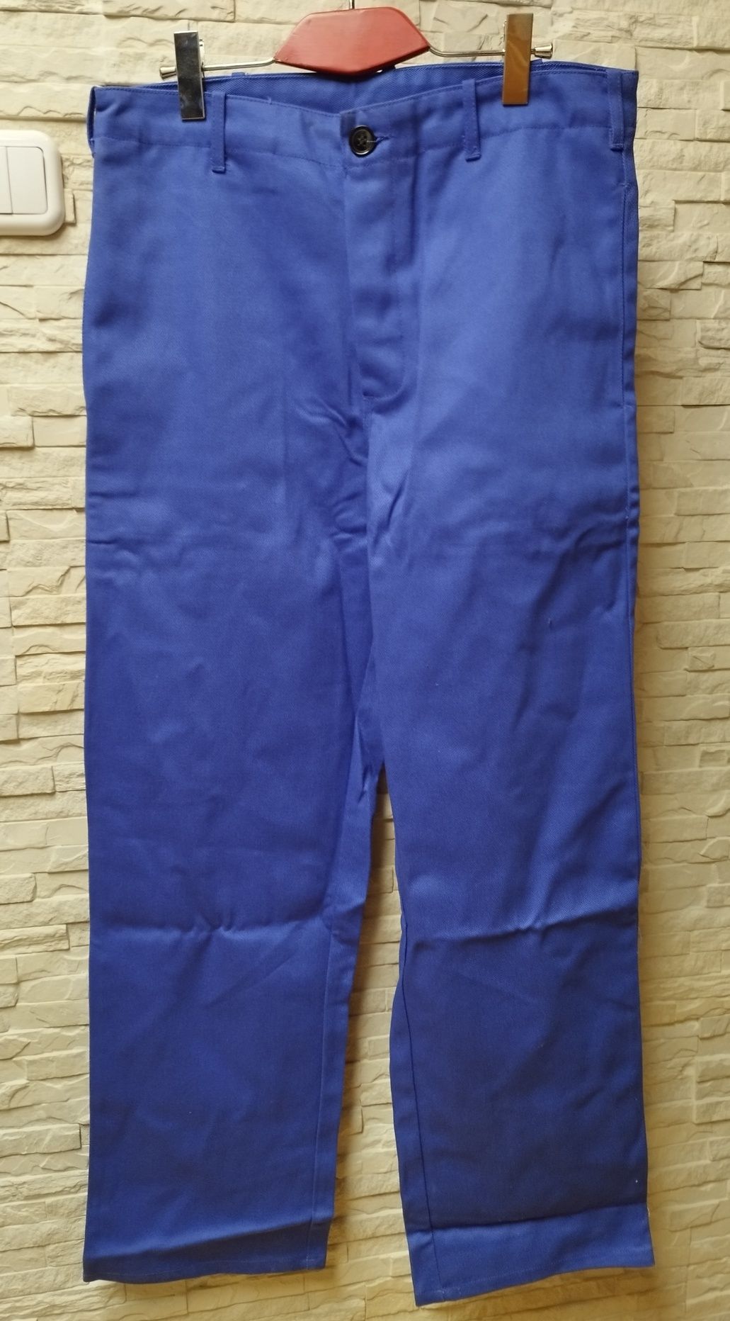 Spodnie robocze M/L 42 Planam, niebieskie