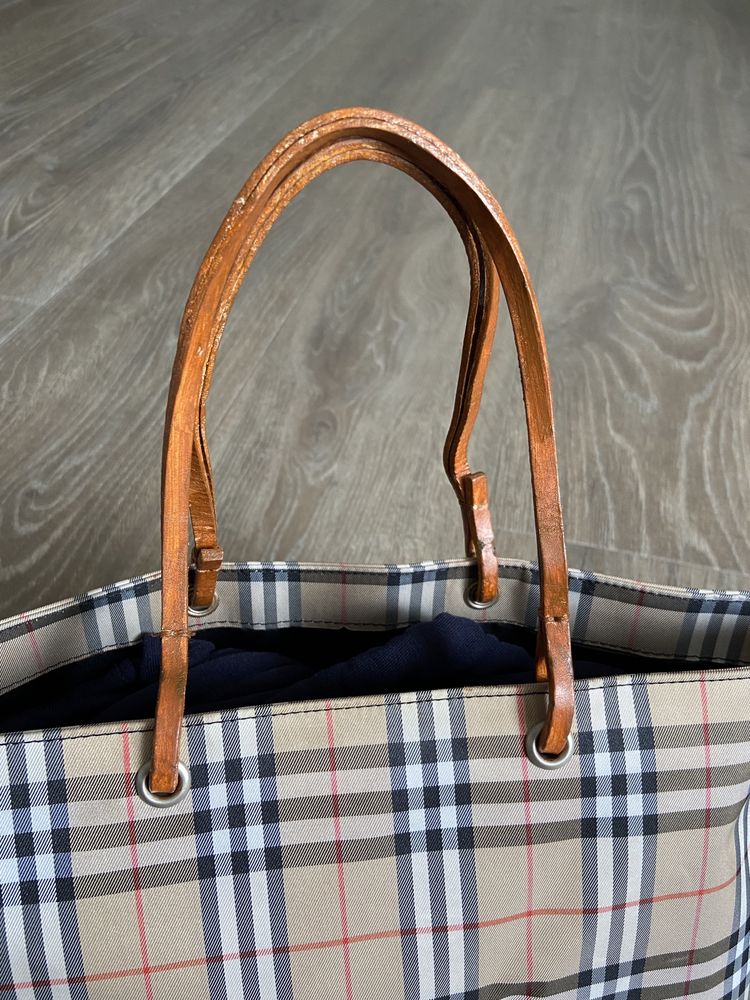 Сумка burberry nova check tote bag