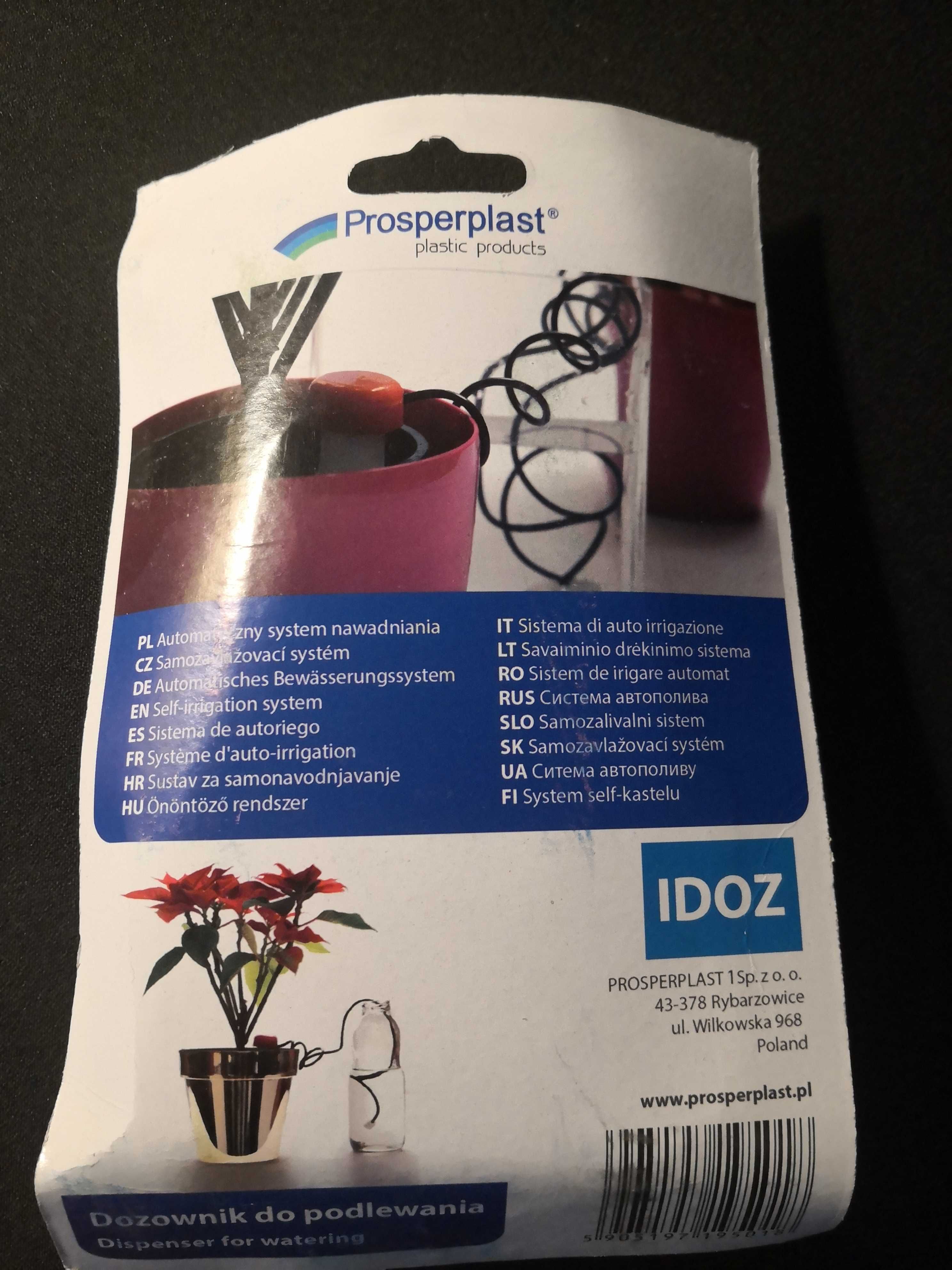 Automatyczny system nawadniania kwiatów roślin w doniczkach