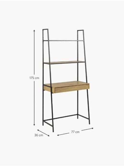 Biurko z metalu Seaford (Westwing)