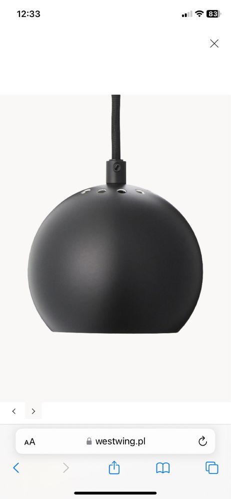 Lampa Ball Frandsen