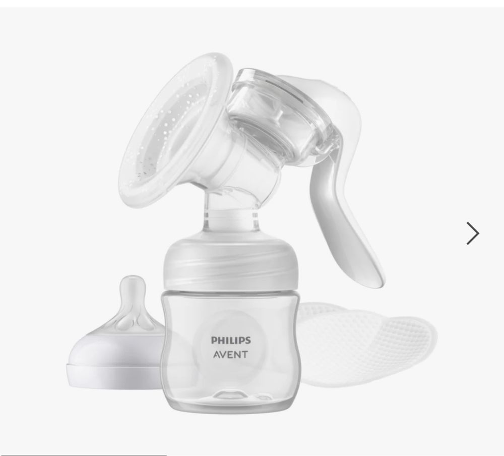 Ручний молоковідсмоктувач з пляшечкою Philips Avent