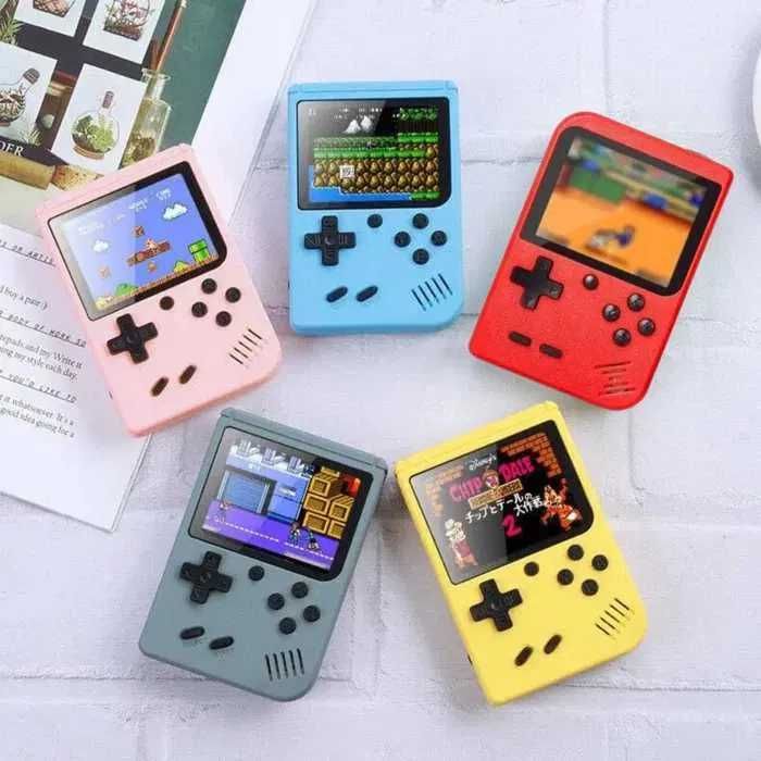 Przenośna MINI konsola GameBox Plus 400 w 1 MARIO BROS TANK kolory