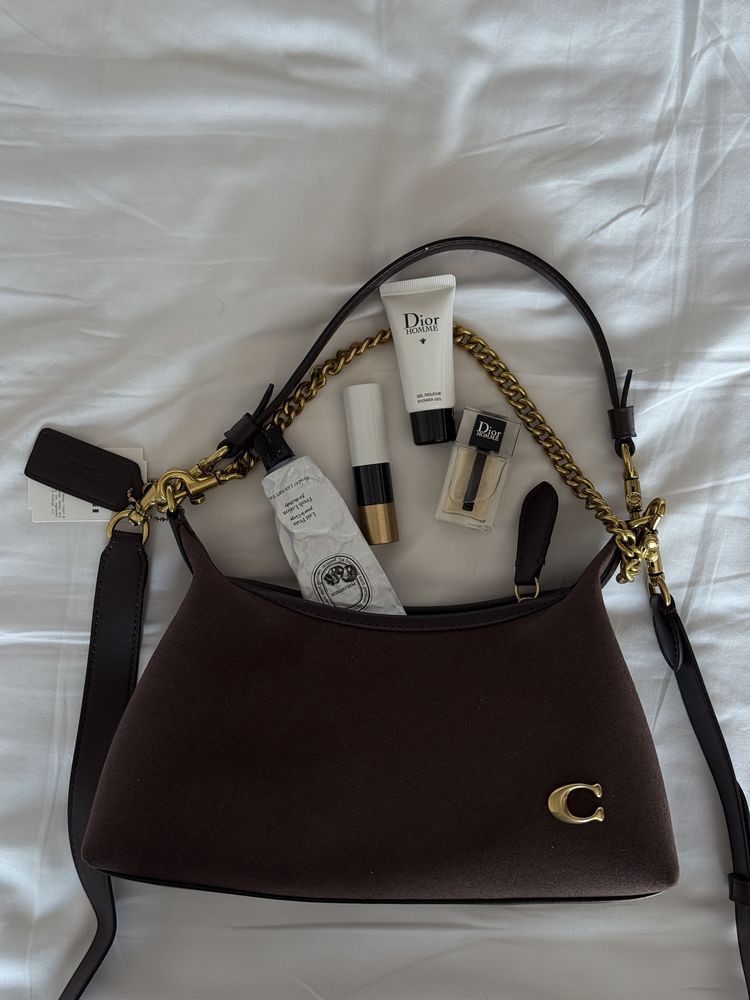 Сумка Coach коричнева