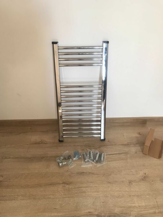 Рушникосушильник Flomasta 800 мм x 400 мм,хромований,215 Вт