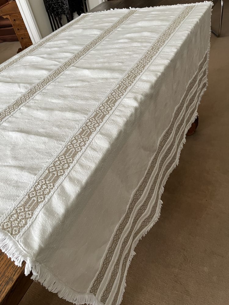 Toalha de mesa em linho