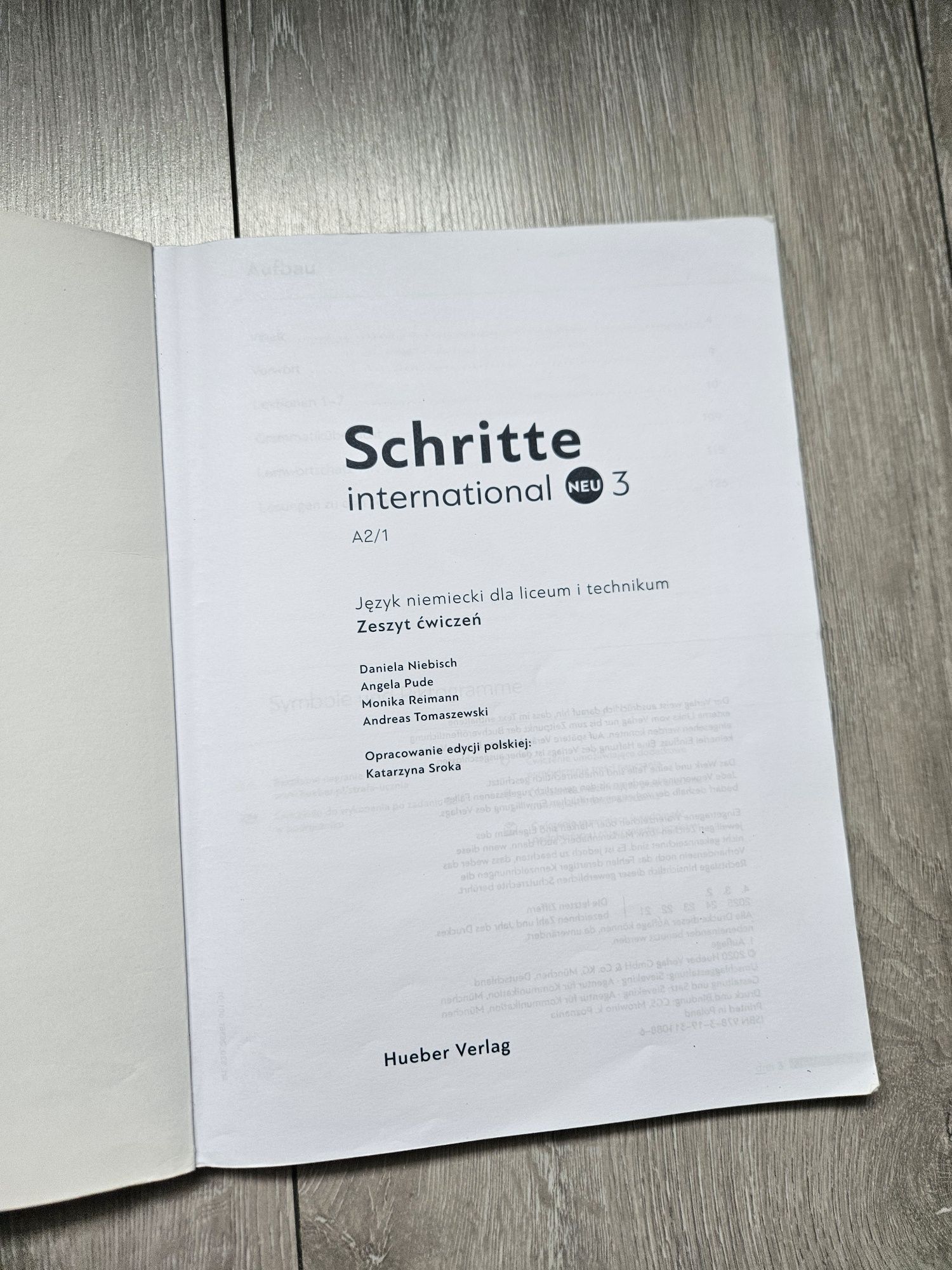 Schritte international 3 ćwiczenia do niemieckiego