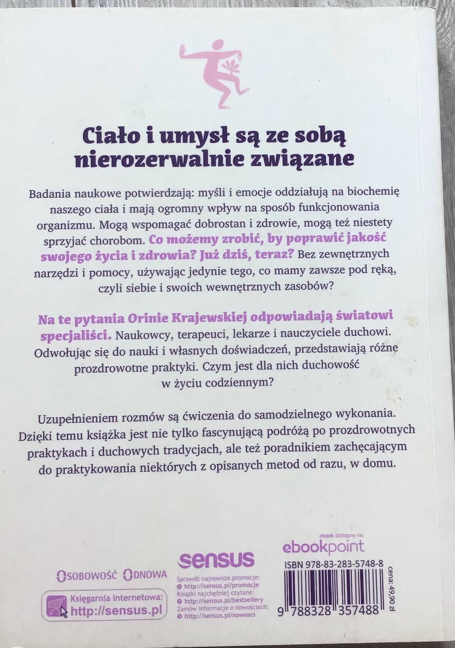 Siła umysłu Siła emocji Orina Krajewska