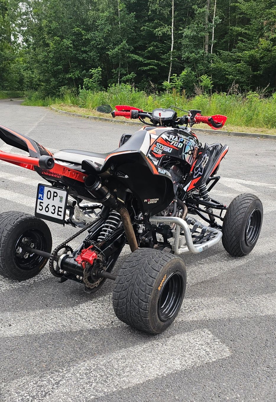 Yamaha raptor 700r swap MT07