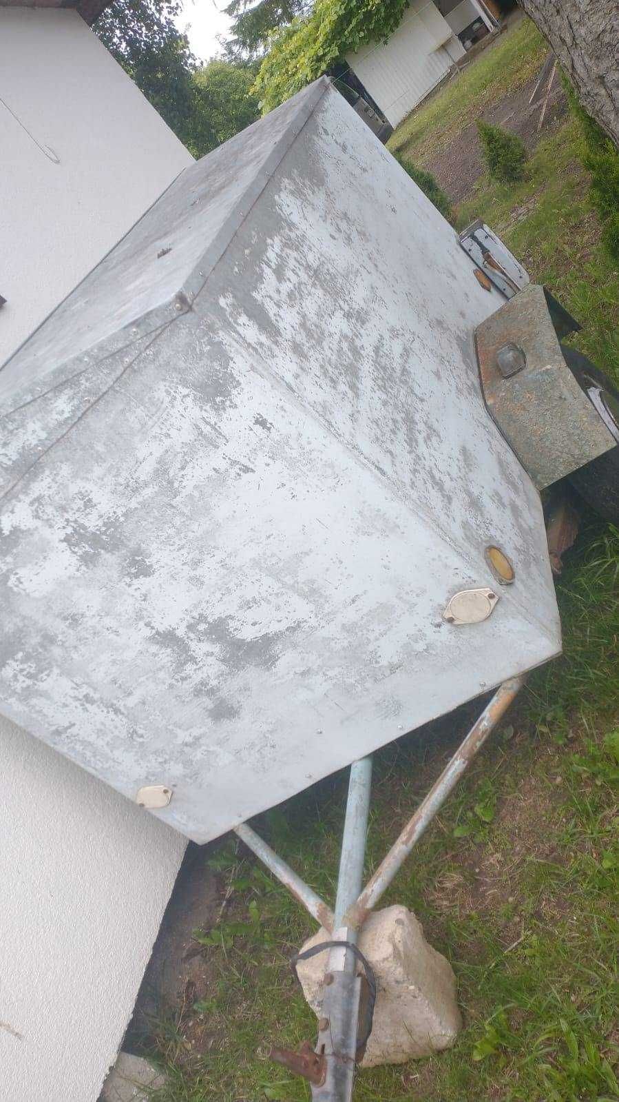 przyczepka transportowa aluminium towarowa