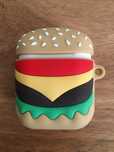 Etui silikonowe do słuchawek typu Airpods 3D hamburger