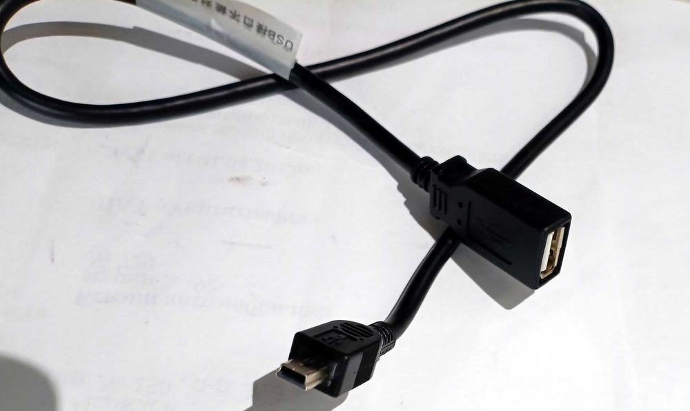 кабель USB папа-мама 70см и кабель USB- миниUSB 50см