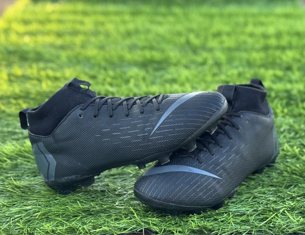 Nike Mercurial SUPERFLY 6 ACADEMY GS FG/MG 38,5р/24см бутсы,копы,копи