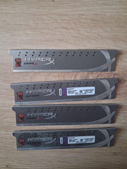 4 Radiatory HyperX Genesis ddr3