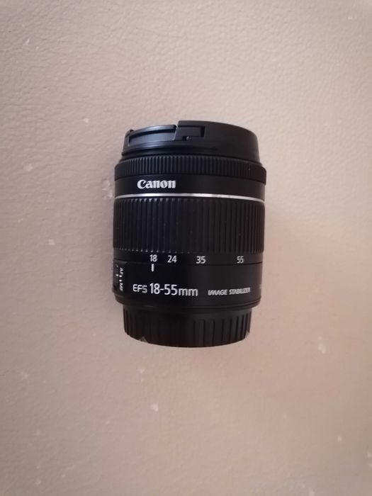 Canon 800 D + objetivas 18-55mm e 15-85mm + mala