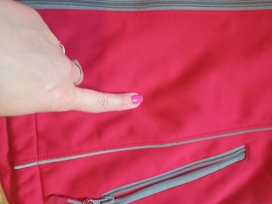 Kurtka Softshell czerwona harcerska ZHP rozm L