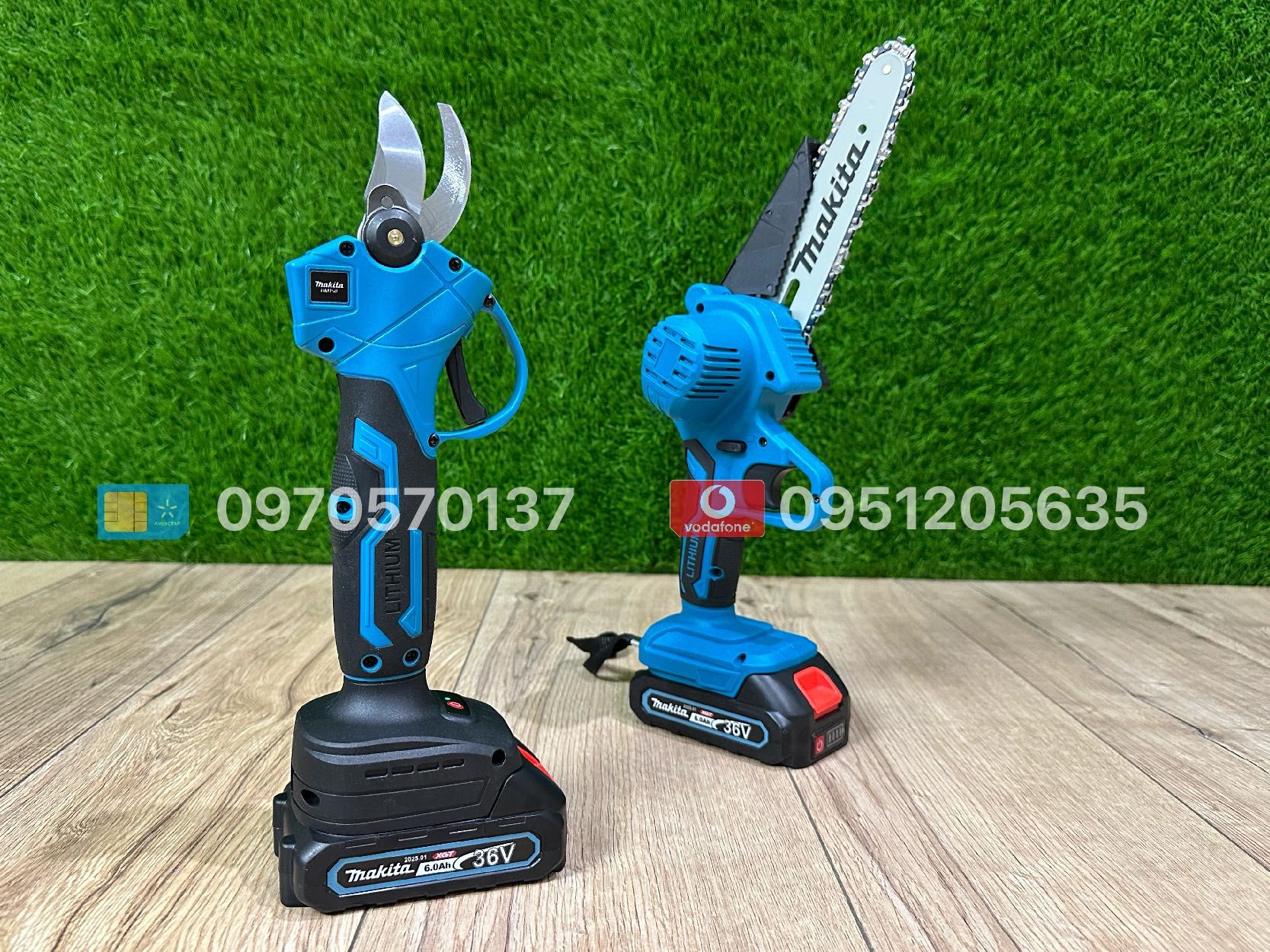Набір 2/1 Makita Міні пилка BCS36V + Секатор DMT50BL 36V 6Ah садовий