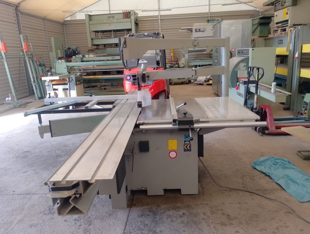 Piła formatowa Altendorf F45 wózek 380 cm podcinaka