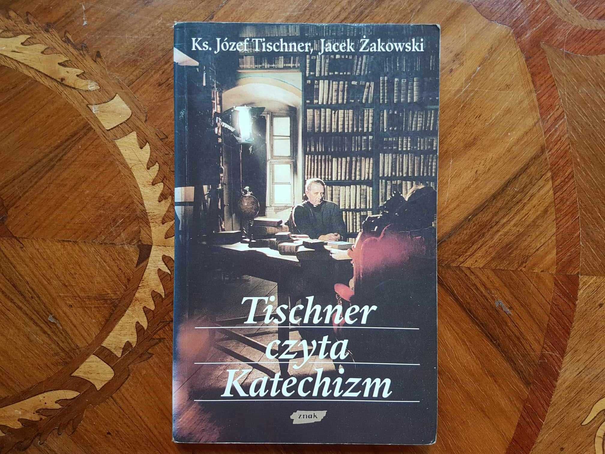 książka TISCHNER CZYTA KATECHIZM Ks Józef Tischner Jacek Żakowski 1997