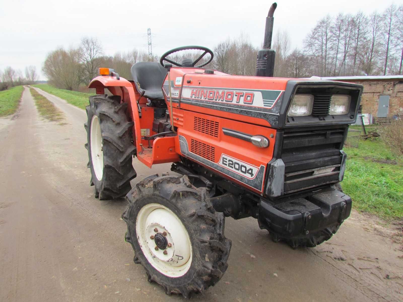Hinomoto 2004 minitraktorek glebogryzarka tur 4x4
