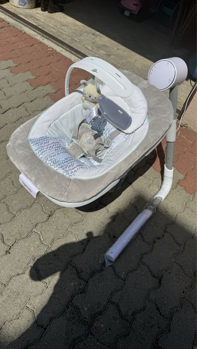 Leżaczek bujaczek Ingenuity huśtawka dwukierunkowa wibracje, bujanie