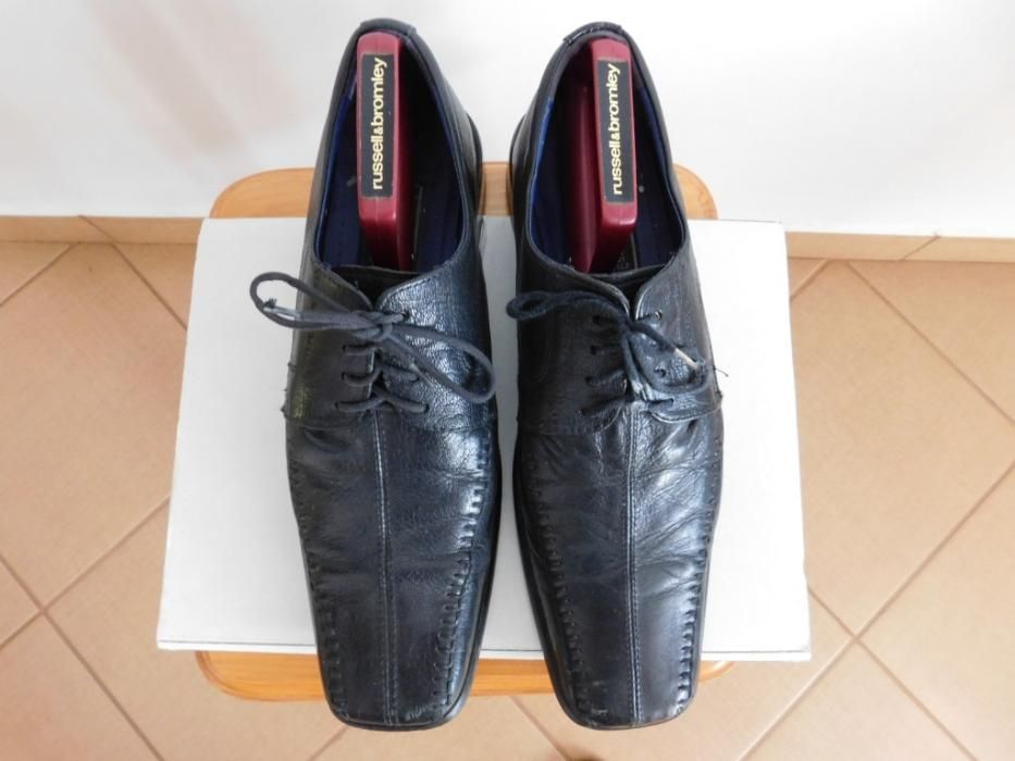 Buty półbuty skórzane firmy PSL, rozmiar 8 czyli 42, wkładka 30 cm