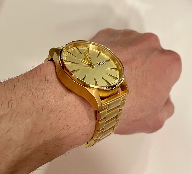 Relógio NIXON Sentry SS All Gold
