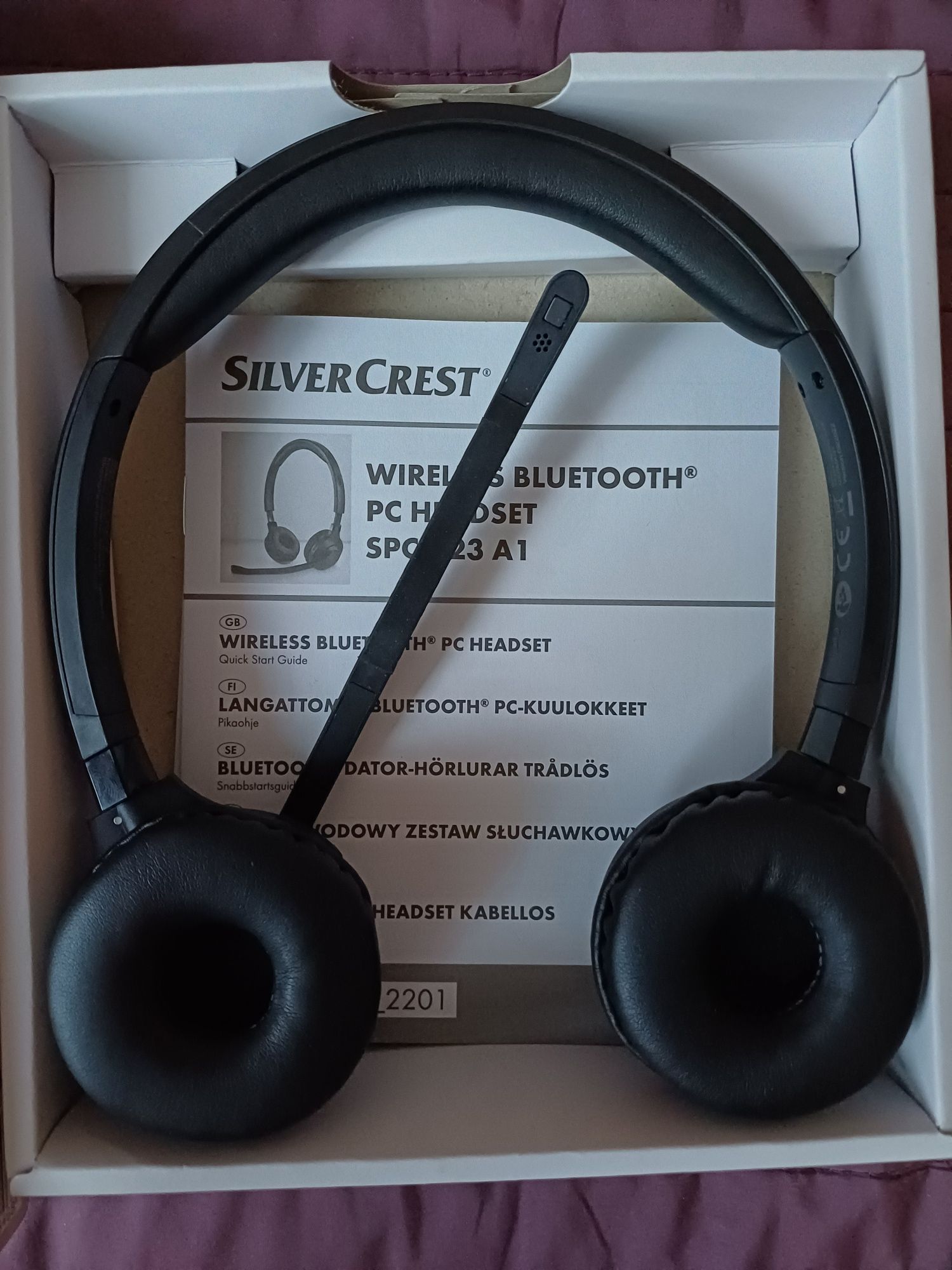 Słuchawki bluetooth do rozmów SilverCrest