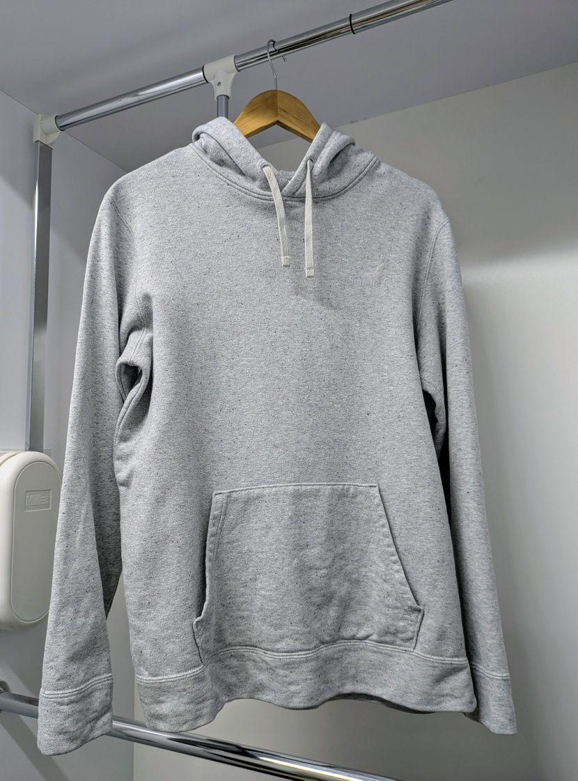 Кофта Puma худи толстовка серая
