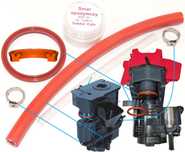 Zestaw specjalna uszczelka smar Siemens EQ3 EQ9 EQ500 Bosch Vero Cup
