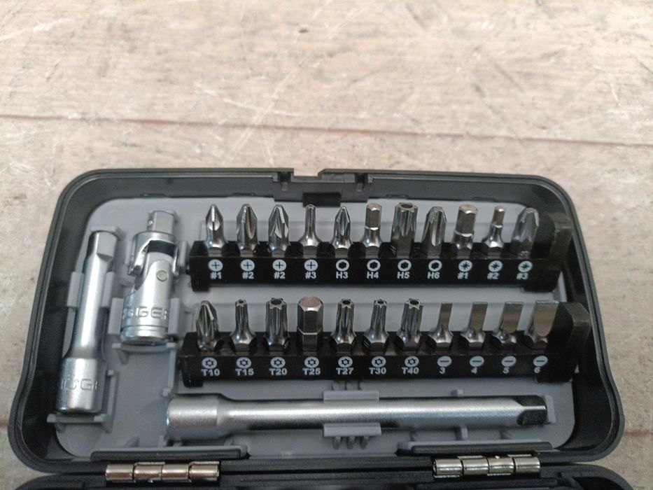 HÖGERT HT1R462 набір біт, головок та ключів 36 шт., 1/4"