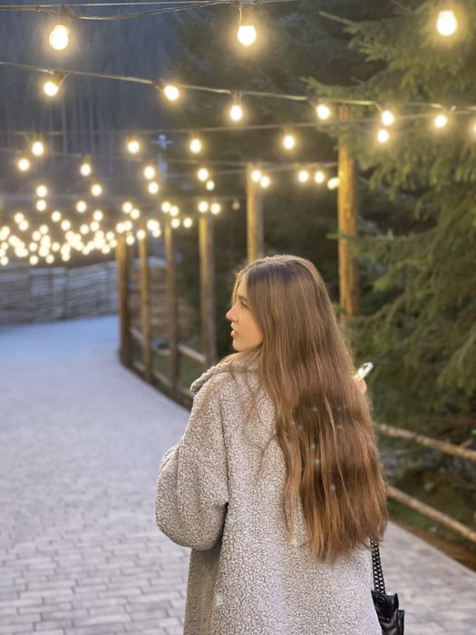 Шубка з штучного хутра