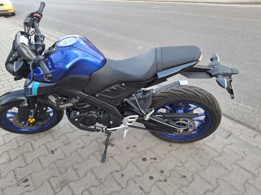 Yamaha MT 125. 2022 r. Kat. B . A1. Zarejestrowana w Polsce