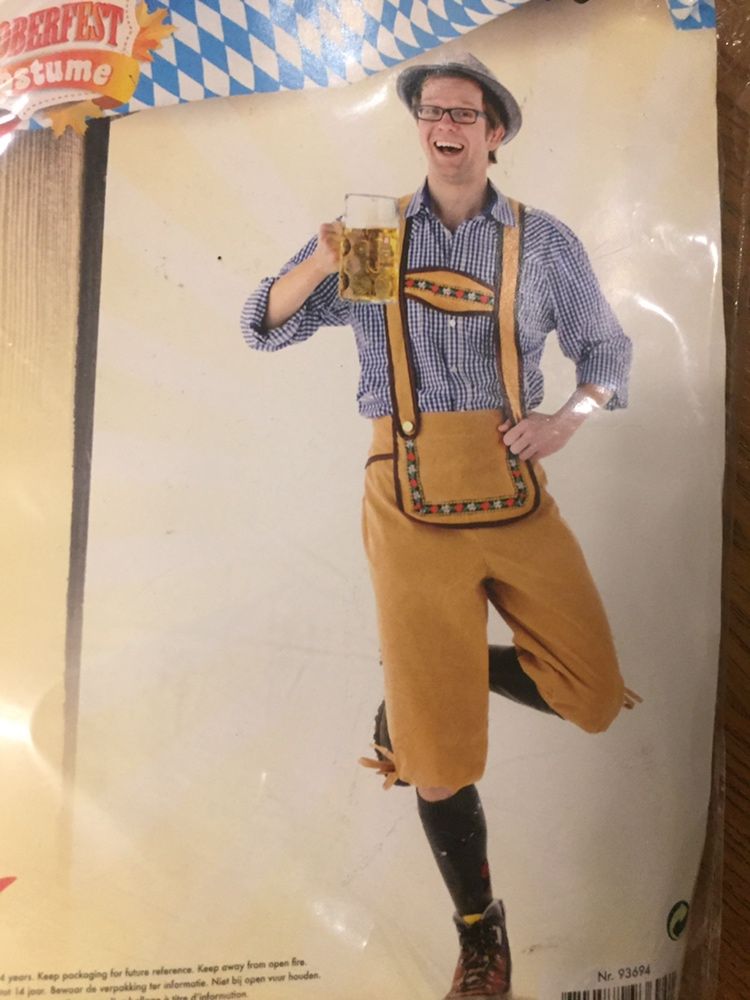 Przebranie strój bawarczyka na OKTOBERFEST R XL NOWE