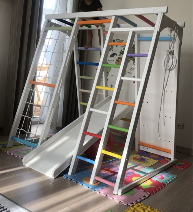 Дитячий домашній спортивний компекс BabyGrai Скелелаз