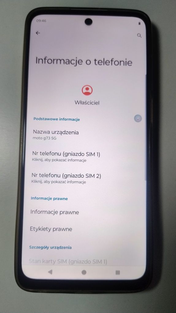 Motorola g73 5G 8/256 GB 6.5 cala 120 Hz 50Mpx