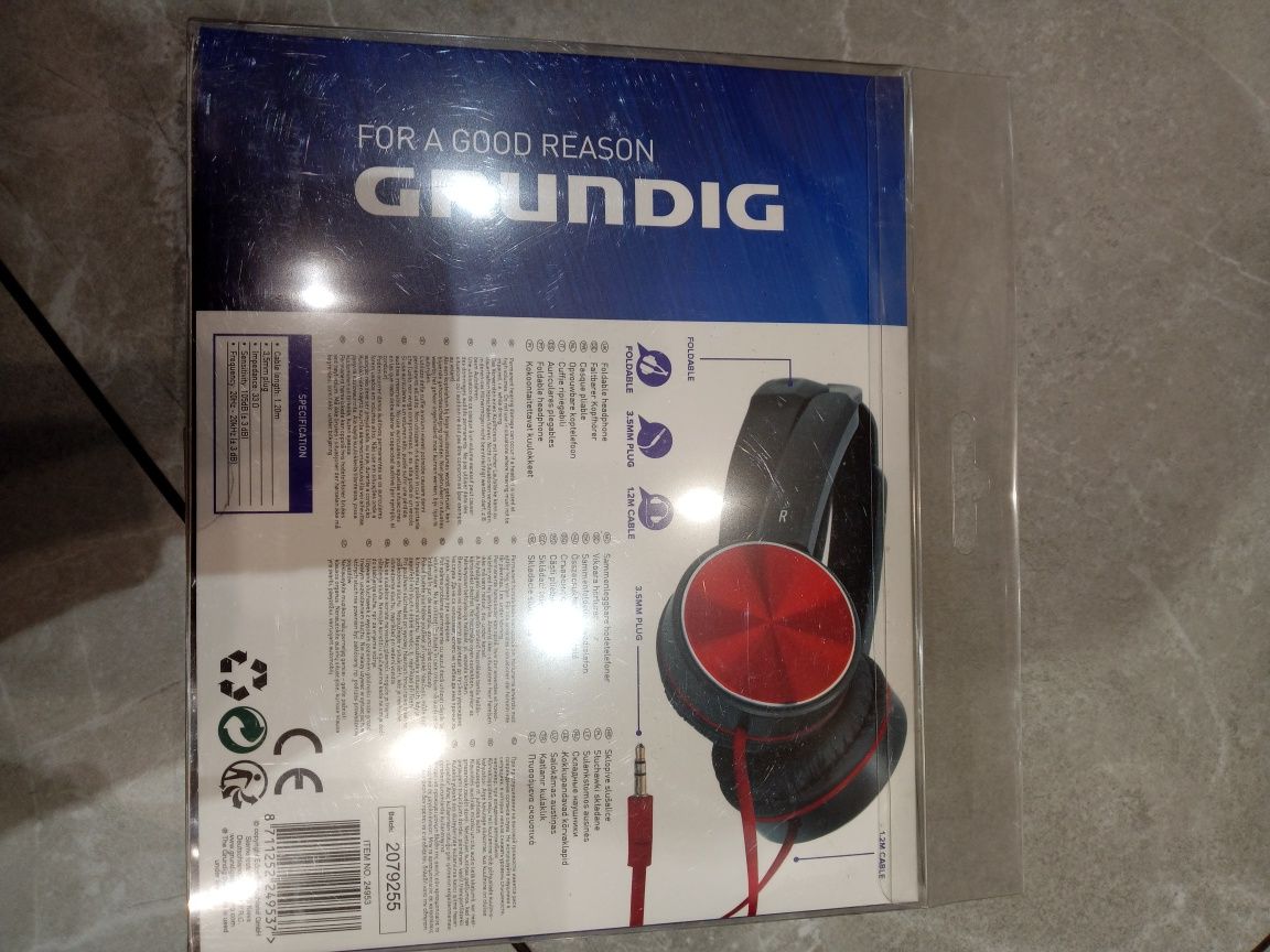 Słuchawki nauszne Grundig Red