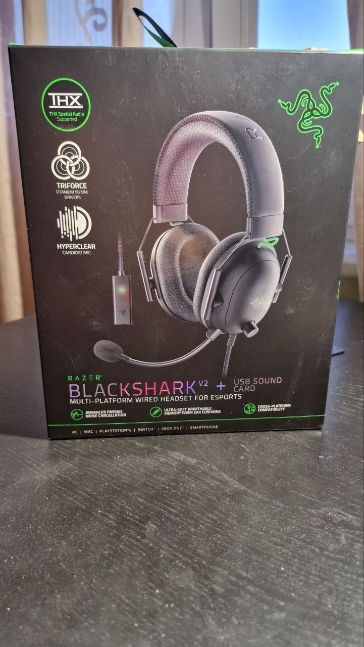 Наушники Razer Blacksharkv2