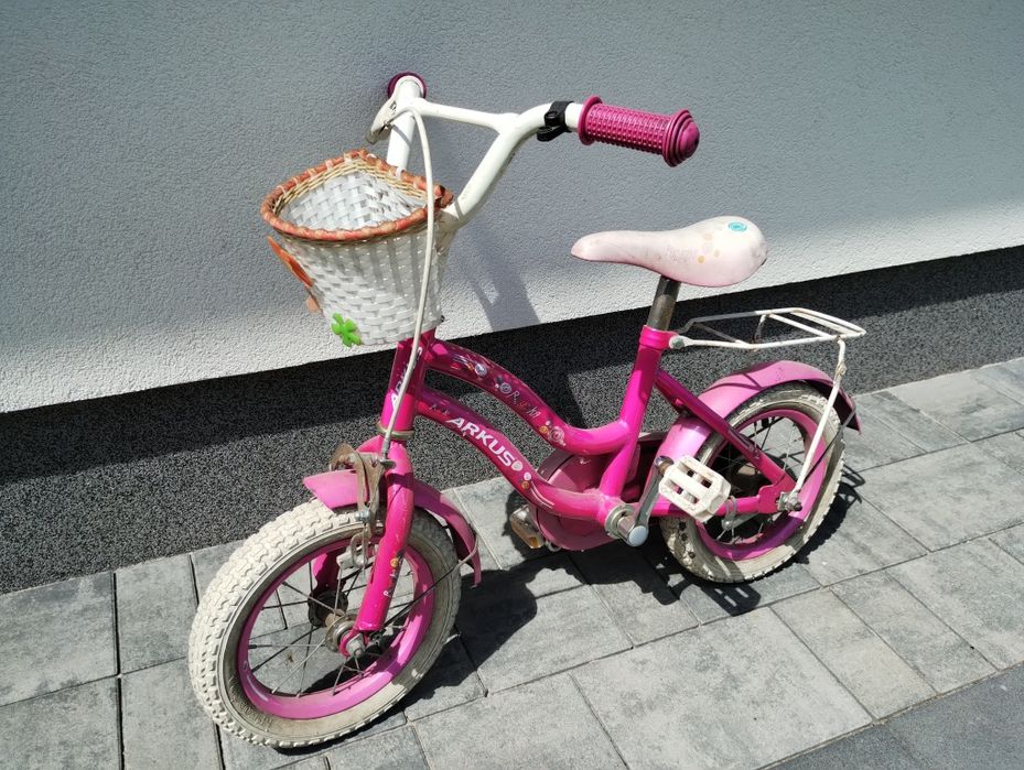 Rower 12cali dziewczynka